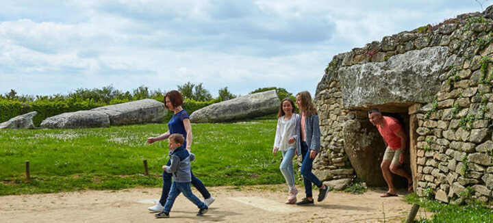 Visite du site des mégalithes de Locmariaquer