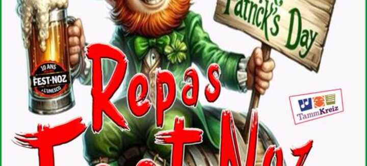 Fest Noz et repas de la Saint-Patrick