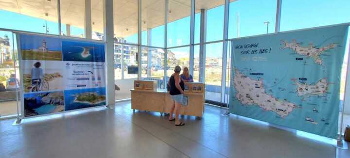 Point Information Gare maritime de Quiberon