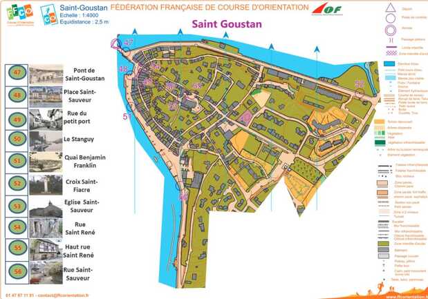 Parcours d'orientation Saint-Goustan