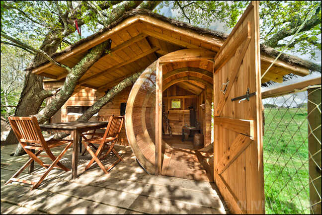 Cabane Sterenn - terrasse